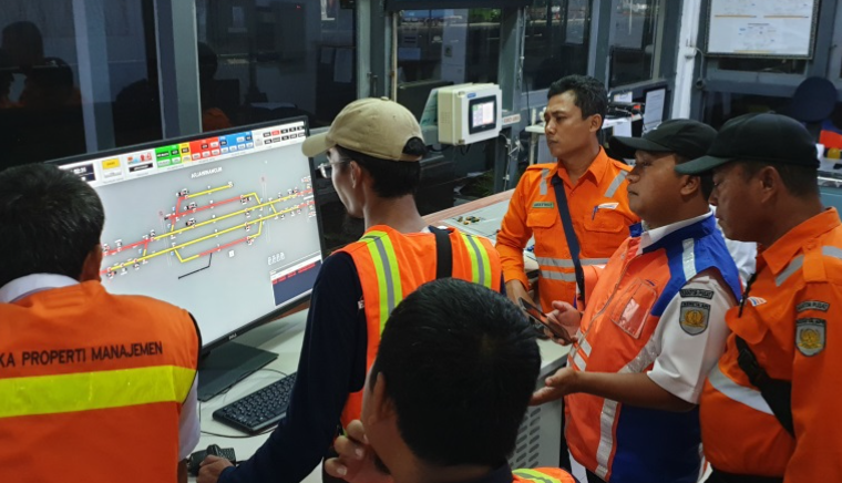Modification of Railway System, Arjawinangun Station, Cirebon - Elsicom Project